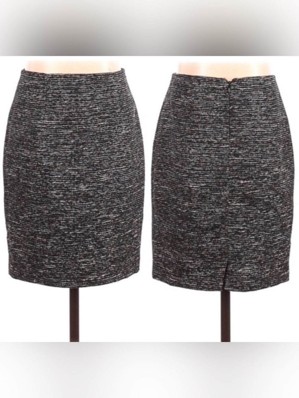 VINCE CAMUTO Metallic PENCIL SKIRT Size 0P